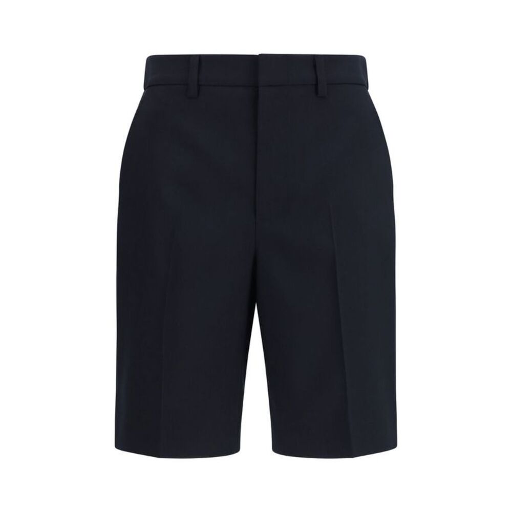 Gucci Black Cotton Bermuda Women's Shorts